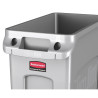 Plastikust Slim Jim prügikast - 60L - Rubbermaid