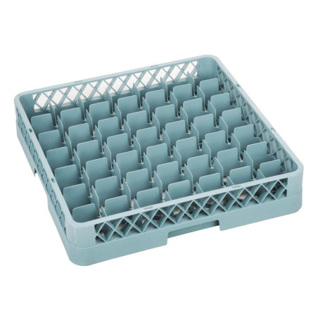 Glass Rack 49 Compartments - W 500 x D 500mm - Vogue