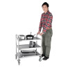 Roostevabast terasest koristuskäru - 3 taset - L 710 x P 405mm - 128Kg - Vogue