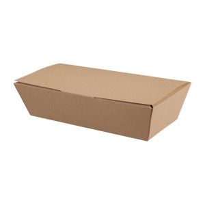 Komposteeritavad Kraft toidukarbid - L 250mm - 150 tk komplektis - Colpac