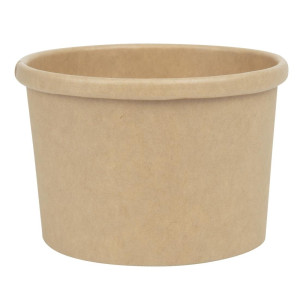 Kraftist mikrolaineahjus soojendatavad ja taaskasutatavad supikotid - 225 ml - 500 tk - Colpac