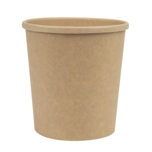 Suppide kraftpaberist mikrolaineahjusoojendatavad ja taaskasutatavad kausid - 450 ml - 500 tk - Colpac