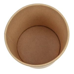 Microwaveable Recyclable Kraft Soup Bags - 450ml - Pack of 500 - Colpac