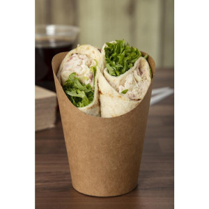 Tortilla Kraft taaraümbrised - komplektis 1000 - Colpac