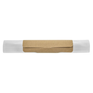 Recyclable Kraft Baguette Sachets with Clasp Clip - Pack of 500 - Colpac