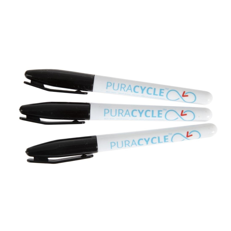 Mustad püsivad toidumärgised - komplektis 3 - FourniResto Mustad püsivad toidumärgised - komplektis 3 - FourniResto