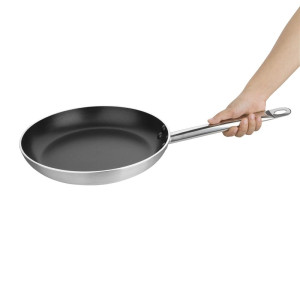 Antihaftbeschichtete Induktionspfanne aus Aluminium und Teflon - Ø 300mm - Vogue
