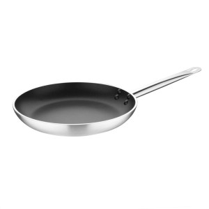 Antihaftbeschichtete Induktionspfanne aus Aluminium und Teflon - Ø 320mm - Vogue