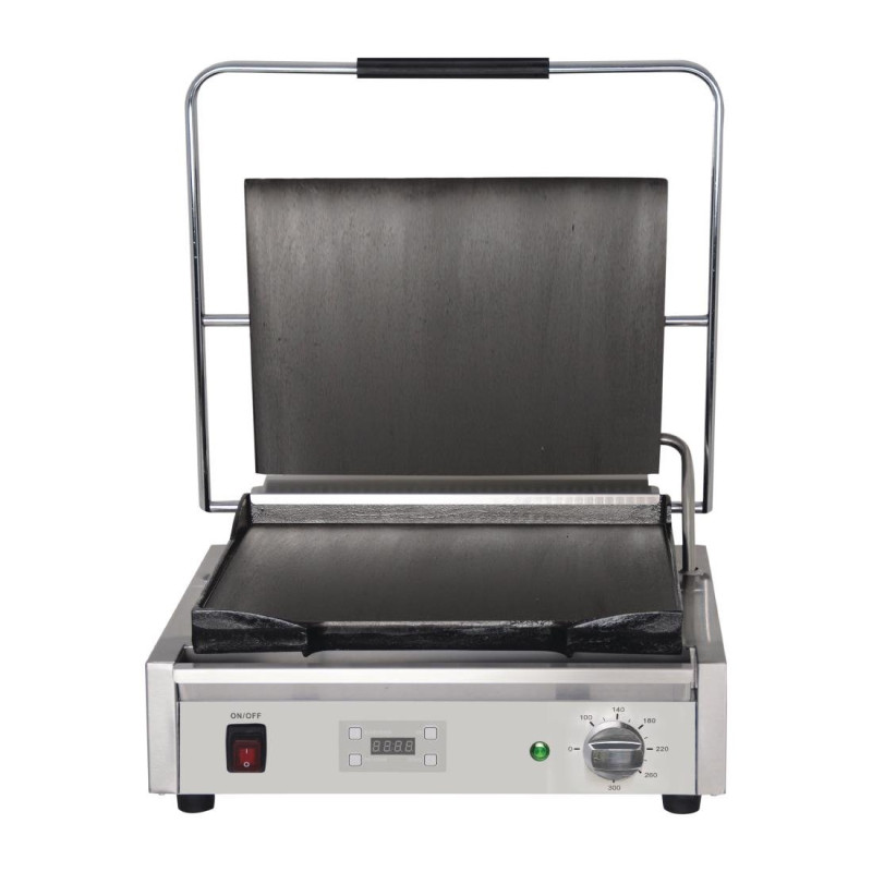 Large Smooth/Slick Single Contact Grill - Buffalo Large Smooth/Slick Single Contact Grill - Buffalo