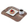 Polüestrist Century loodusliku tamme puidumustriga plaat - 330 x 430mm - Cambro - Fourniresto