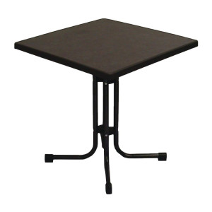 Kokkupandav terrassilaud Limburg Pizarra 70 x 70 cm - FourniResto - Fourniresto