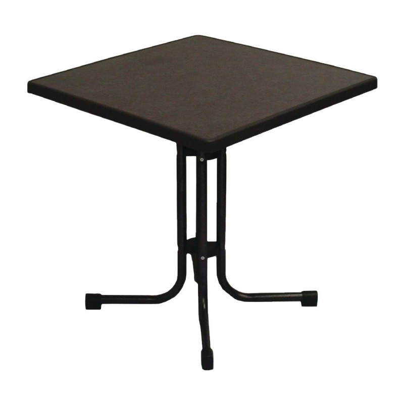 Kokkupandav terrassilaud Limburg Pizarra 70 x 70 cm - FourniResto - Fourniresto Kokkupandav terrassilaud Limburg Pizarra 70 x 70 cm - FourniResto - Fourniresto