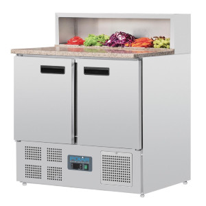 Pitsa ettevalmistuslett jahutusega seeria G - 288L - Polar - Fourniresto