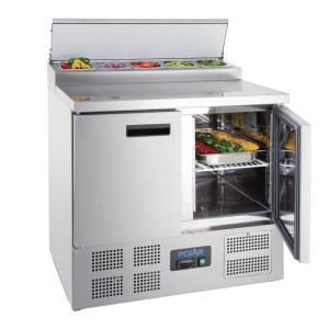 Jahutatud ettevalmistuslett pitsade ja salatite jaoks, seeria G - 254L - Polar - Fourniresto