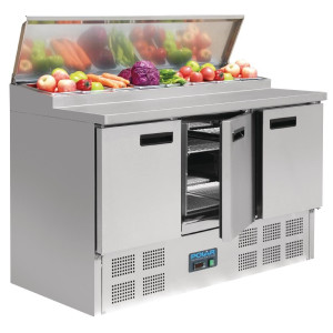 Jahutatud ettevalmistuslett pitsade ja salatite jaoks, seeria G - 390L Polar - Fourniresto
