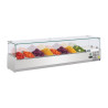 Külm koostisosade vitriin - 8 X GN 1/4 - Polar - Fourniresto