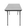 Kokkupandav hall ABS-ist ristkülikukujuline laud - 1520 mm - Bolero - Fourniresto