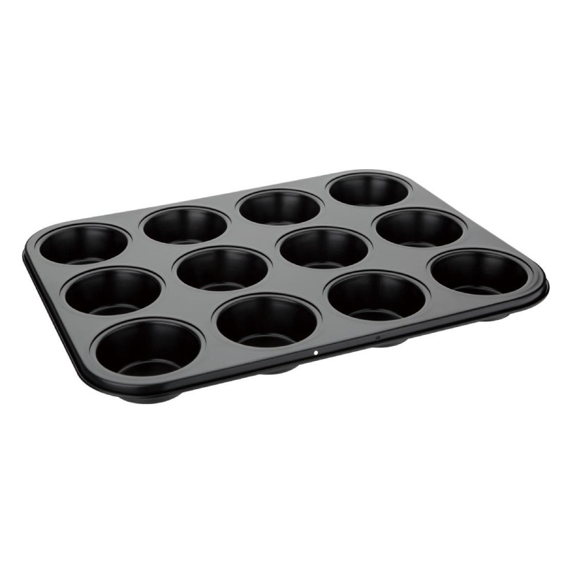 Non-stick 12-Cup Muffin Tray - Vogue Non-stick 12-Cup Muffin Tray - Vogue