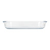 Klaasist nelinurkne ahjuplaat - L 350 x S 230 mm - Pyrex
