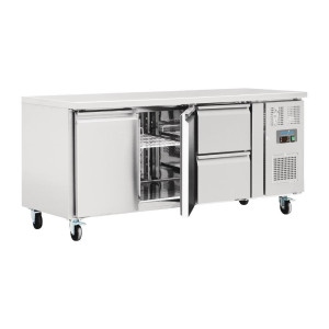 Jahutuslaud 2 ustega 2 sahtliga seeria U - 417L - Polar - Fourniresto