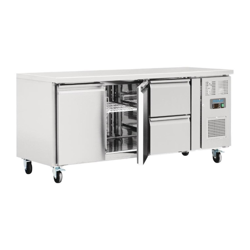 Jahutuslaud 2 ustega 2 sahtliga seeria U - 417L - Polar - Fourniresto Jahutuslaud 2 ustega 2 sahtliga seeria U - 417L - Polar - Fourniresto