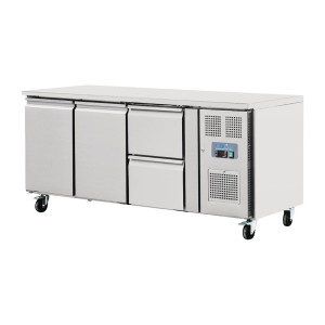 Jahutuslaud 2 ustega 2 sahtliga seeria U - 417L - Polar - Fourniresto