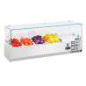 Külmikvitrin koostisosadega 3x GN 1/3 ja 1x GN 1/2 seeria G - Polar - Fourniresto