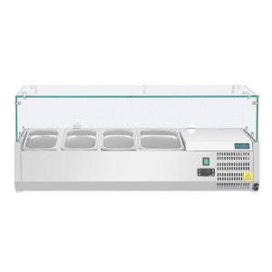 Külmikvitrin koostisosadega 3x GN 1/3 ja 1x GN 1/2 seeria G - Polar - Fourniresto