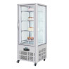 Vitrine küpsetistele roostevabast terasest 1 klaasuksega seeria G - 400L - Polar - Fourniresto