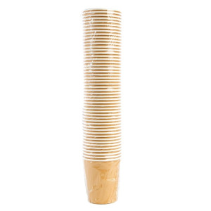 Ühekordsed kuumade jookide pruunid tassid - 225 ml - 1000 tükki komplektis - Fiesta