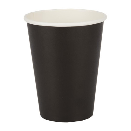 Ühekordsed mustad kuumade jookide tassid 340 ml - 50 tükki komplektis - Fiesta