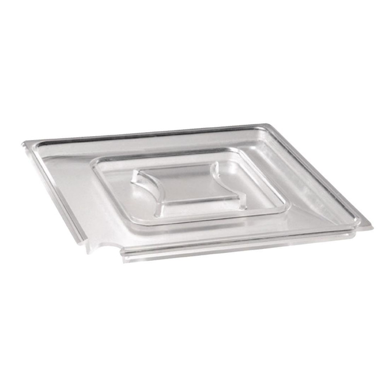 Square Transparent Float Lid - 190 X 190mm - APS - Fourniresto Square Transparent Float Lid - 190 X 190mm - APS - Fourniresto