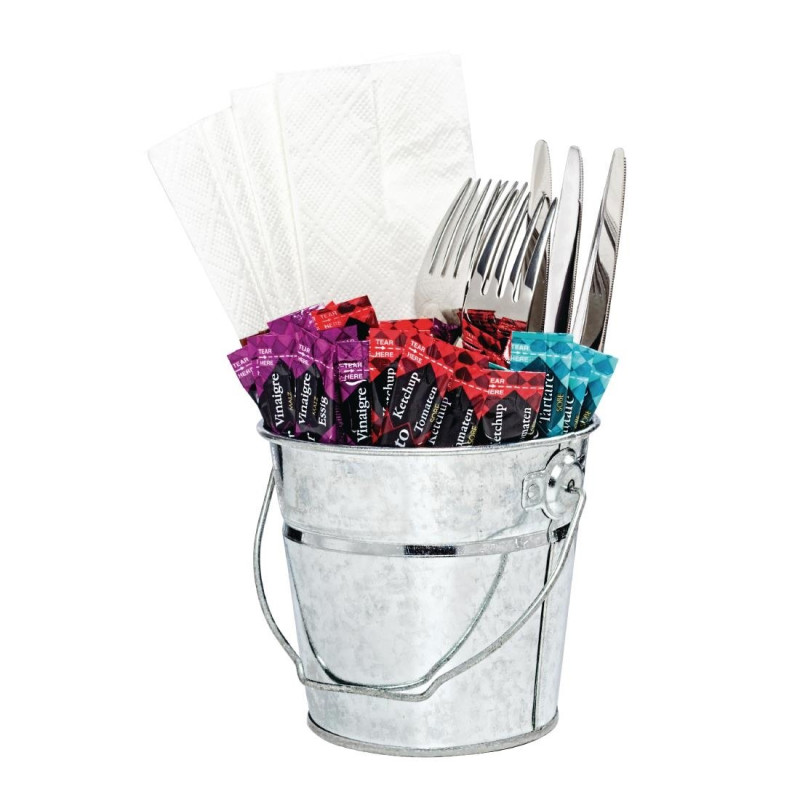 Mini Bucket With Handle 135mm - Olympia - Fourniresto Mini Bucket With Handle 135mm - Olympia - Fourniresto