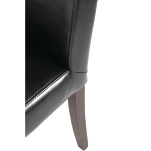 Mustad kunstnahast toolid - Bolero - Fourniresto