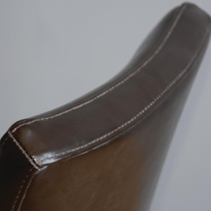 Mugavad pruunid kunstnahast toolid - Bolero - Fourniresto
