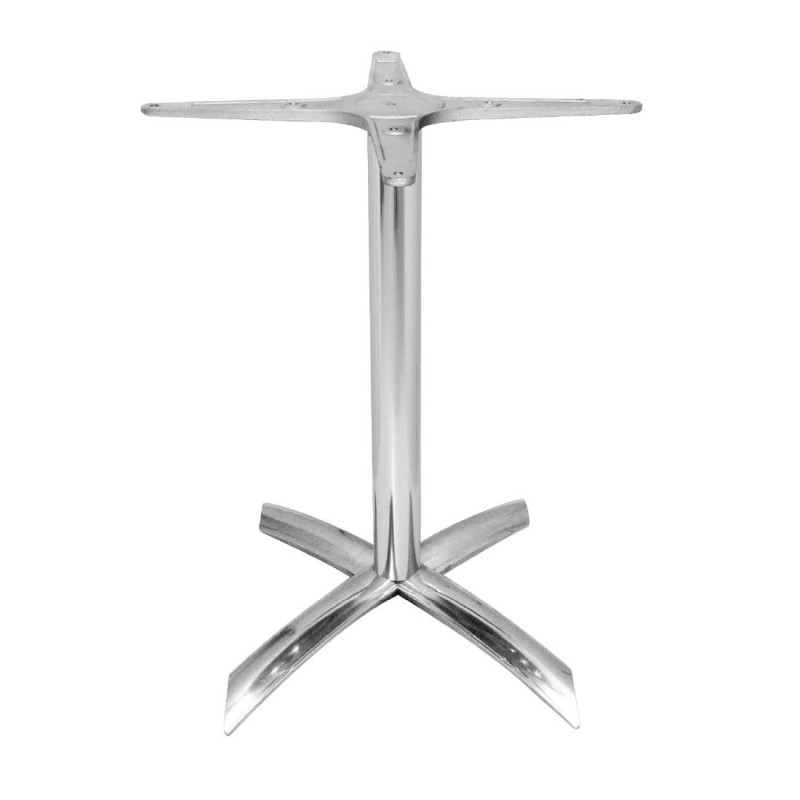 Pied De Table À Plateau Basculant en Aluminium - Bolero Pied De Table À Plateau Basculant en Aluminium - Bolero