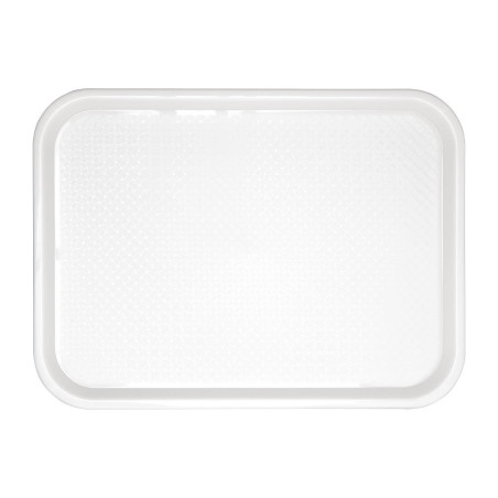 Plastikust valge kiirtoitlustusplaat 345 x 265 mm - Olympia KRISTALLON - Fourniresto