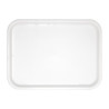 Plastikust valge kiirtoitlustusplaat 345 x 265 mm - Olympia KRISTALLON - Fourniresto