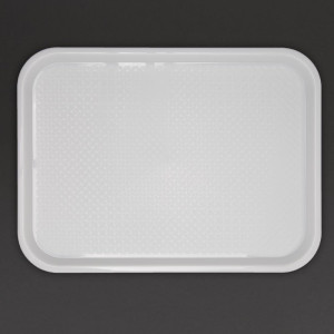 Plastikust valge kiirtoitlustusplaat 345 x 265 mm - Olympia KRISTALLON - Fourniresto