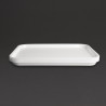 Plastikust valge kiirtoitlustusplaat 345 x 265 mm - Olympia KRISTALLON - Fourniresto