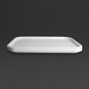 Iseteeninduse alusplaat 305 x 415 mm valge - Olympia KRISTALLON - Fourniresto