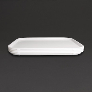 Iseteenindusega valge plateau 450 x 350 mm - Olympia KRISTALLON - Fourniresto