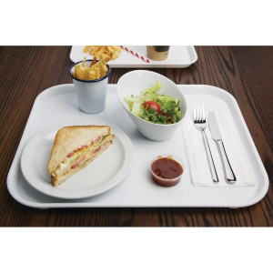 Iseteenindusega valge plateau 450 x 350 mm - Olympia KRISTALLON - Fourniresto