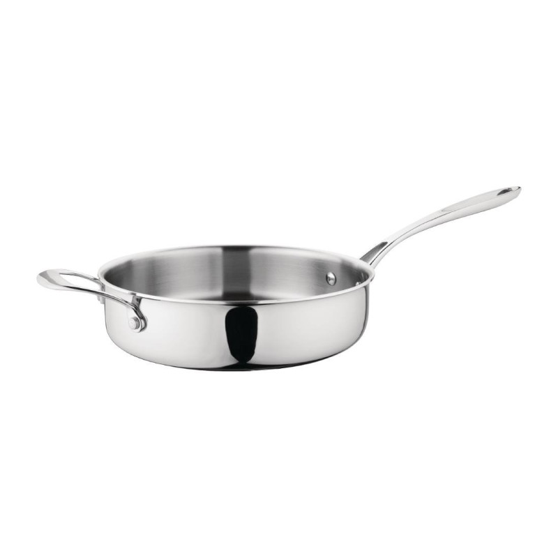 Sauteuse Triple Épaisseur - Ø 240mm - Vogue Sauteuse Triple Épaisseur - Ø 240mm - Vogue