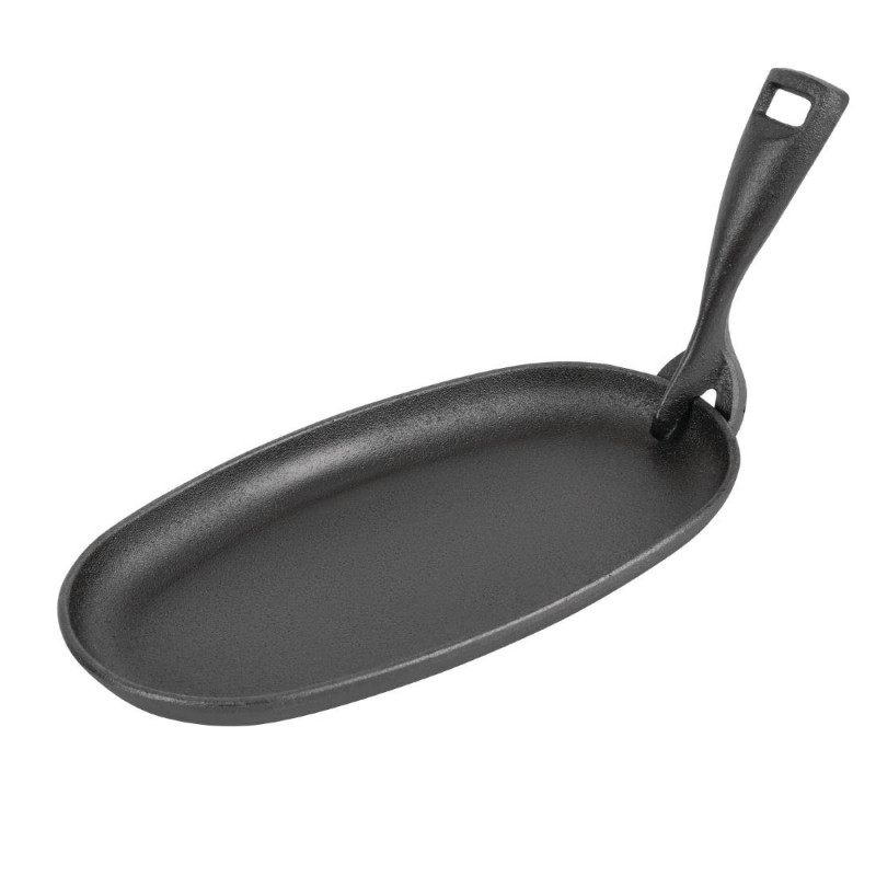 Oval cast iron dish 240x140mm - Olympia - Fourniresto Oval cast iron dish 240x140mm - Olympia - Fourniresto