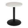 Ümmargune valge lauaplaat - Ø 600mm - Bolero