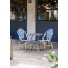 Ümmargune avatud terasest bistroolaud - 600 mm - Bolero - Fourniresto