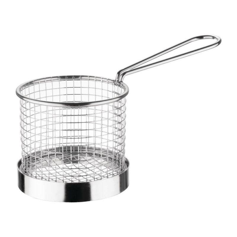 Presentation Basket With Handle - 95mm - Olympia - Fourniresto Presentation Basket With Handle - 95mm - Olympia - Fourniresto