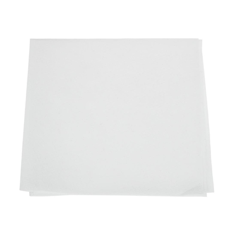 Valged paberist snäkipaberid 1 kiht 330 x 330 mm - 5000 tk komplektis - FourniResto Valged paberist snäkipaberid 1 kiht 330 x 330 mm - 5000 tk komplektis - FourniResto