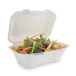 Toitude karbid suhkruroost koos hingedega kaanega - L 228mm - 200 tk komplektis - Vegware